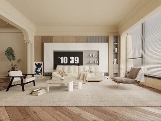 The Silent Living Room 3d model