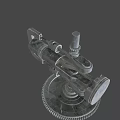 Precision Mechanical Device With Gear Base And Knob Detailed Structure