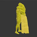 Two People Embracing In Casual Outfits On Dark Background