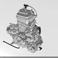 Industrial Equipment Featuring Metal Structure Gear Mechanism Pipes And Mechanical Components