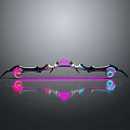 Crossbow Mechanical Crossbow Shift Bow and Arrow Shoot Far Equipment Weapons High-tech Crossbow 3d model