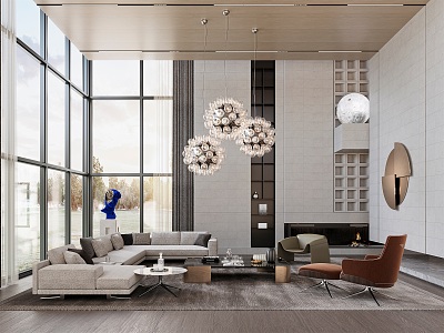 Modern Poliform living room model