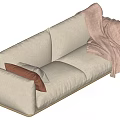 Modern Multiplayer Sofa 3d model