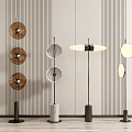 Modern floor lamp 3d model