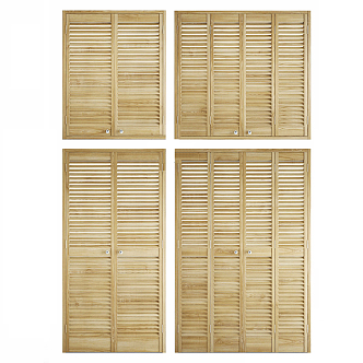 Nordic shutters 3d model