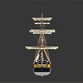 Modern Ship 3d model