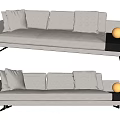 Modern Poliform Multiplayer Sofa 3d model