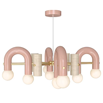 Mambo chandelier 3d model