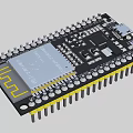 esp32 embedded chip 3d model