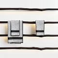 Towel Rack Storage Rack Towel Log Storage Rack Log Towel Rack 3d model