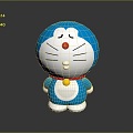 Doraemon Dingdang Cat Doraemon Virtual Character Virtual Character Movie Character Game Character 3d model