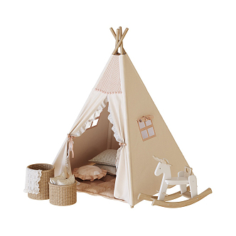 Children's tents Modern tents 3d model