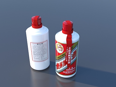 Maotai Liquor Maotai Liquor Bottle Liquor Bottle 3d model