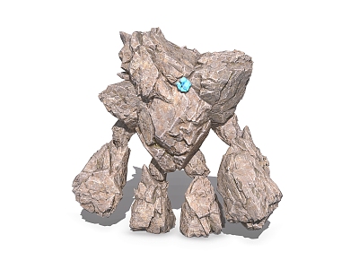 Stone Behemoth Stone Man model