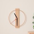 Simple Wall Clock Cream Style Clock Wall Decoration Pendant Wall Clock 3d model