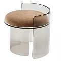 Modern sofa stool 3d model