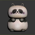 Modern Toy Muppet Toy Panda Muppet 3d model