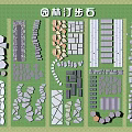 Garden Stepping Stones With Diverse Shapes And Patterns For Landscape Design