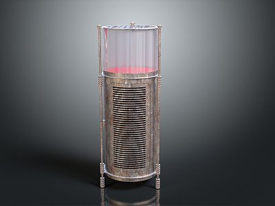 Modern Heater Stove Water Heater Heating 3d model