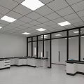 Modern Laboratory 3d model