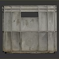 Durable Plastic Storage Bin with Handles for Household Organizing and Utility Use