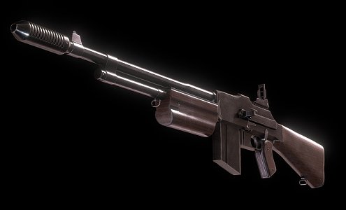 R80 Rifle 3d model