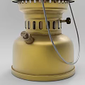 Light Luxury Kerosene Lamp 3d model