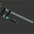 Caliper ruler measuring tools hardware tools processing tools realistic model cartoon model 3d model