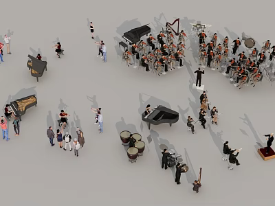 Performances 3d model Performances 3d model