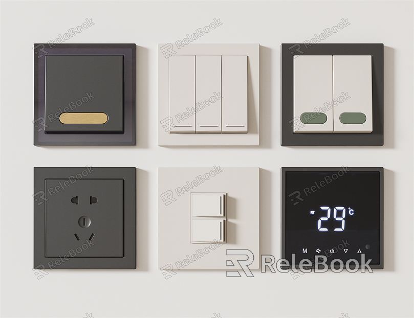 Modern Switch Switch Socket model