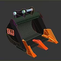 Digging truck Digging head Excavator Digging head Excavator Digging head Large excavator Digging head Mining excavator Digging head 3d model