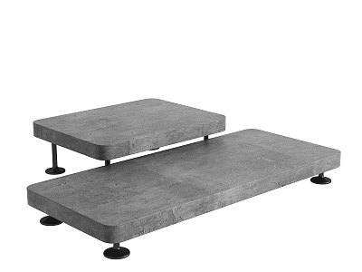 Modern coffee table model