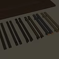 Chinese Handle Chinese Door Handle Hardware Handle Metal Handle 3d model