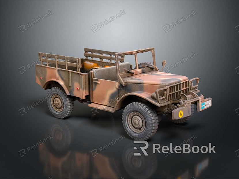 Modern Military Vehicle Convertible Jeep Military Jeep Off-road Jeep Hummer model