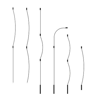 Modern Wall Lamps With Elegant Design For Home Living Room Decor 3d model