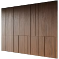Modern Wooden Wall Paneling With Natural Wood Grain For Interior Decoration
