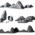 Unique Natural Stone Garden Ornaments With Various Rock Formations For Landscaping