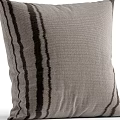 Decorative Gray and Black Pillows with Geometric Patterns for Home Decor