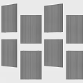 Sleek Modern Black Metal Radiator Design With Efficient Heating For Contemporary Home Interior