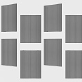 Modern Metal Radiators Minimalist Radiators Creative Modeling Radiators Radiators 3d model