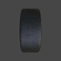 LOYO TIRES Black Tire With Stylish Wheel Rim And Tread Pattern