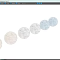 Marble Decorative Components Featuring Spherical Sculptures And Wall Panels