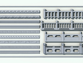 European Gypsum Line Gypsum 3d model