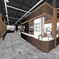 Modern Jewelry Store Interior Design With Glass Display Counters And Soft Lighting And Polished Floors