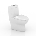 Modern toilet seat 3d model