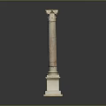 Columns Stone Columns Stone Columns Old Columns Roman Columns Roman Columns Classical Columns Greek Columns 3d model