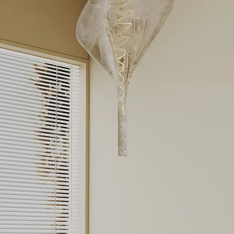 Modern chandelier 3d model