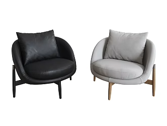 modern sofa chair 3d model