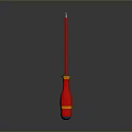 Screwdriver flat screwdriver Phillips screwdriver tool hardware tool processing tool 3d model