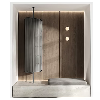 Entrance cabinet 3d model